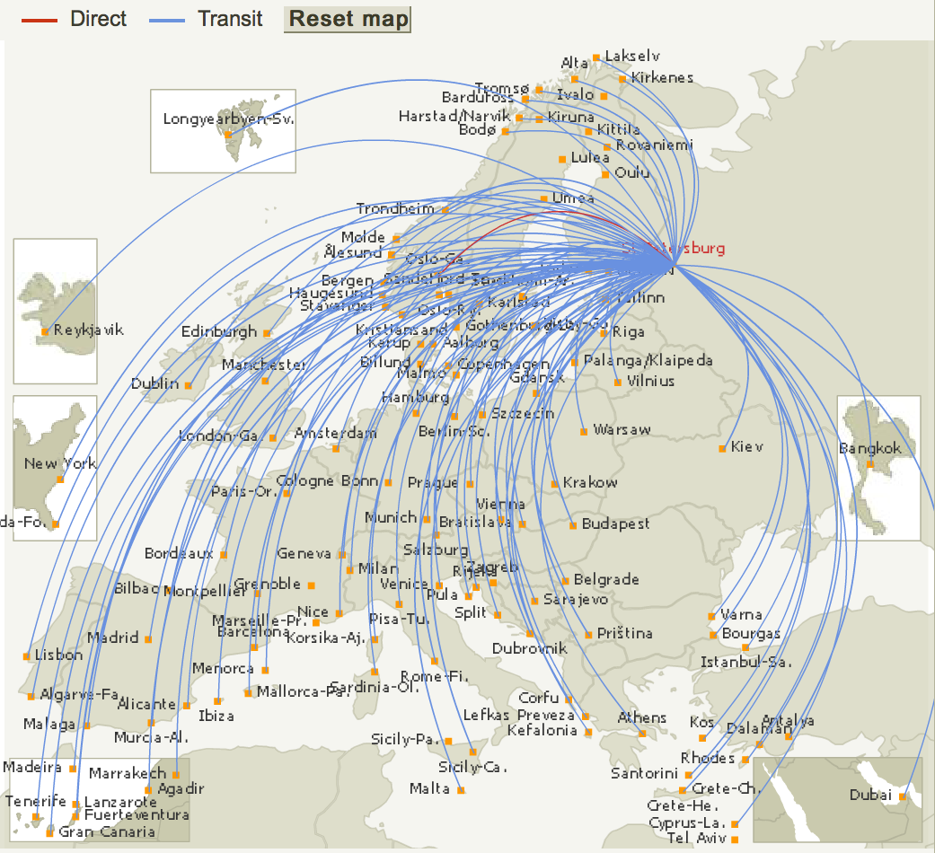 Какие направления летают самолеты. География полетов аэропорта Пулково. Карта полётов из аэропорта Пулково. Карта полетов. Маршруты самолетов.